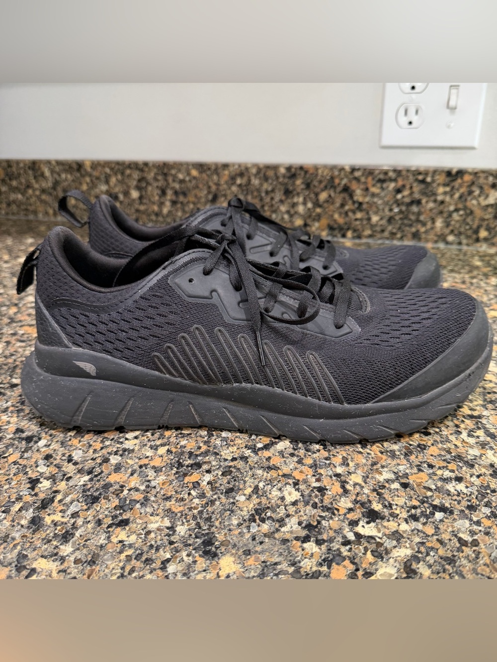 Red wing work All-Black steel toe Mesh Sneakers size 9D